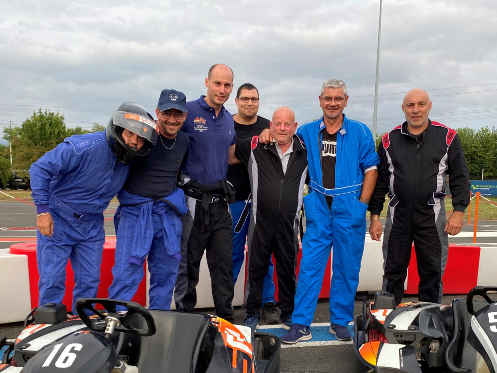 1ère session de Karting